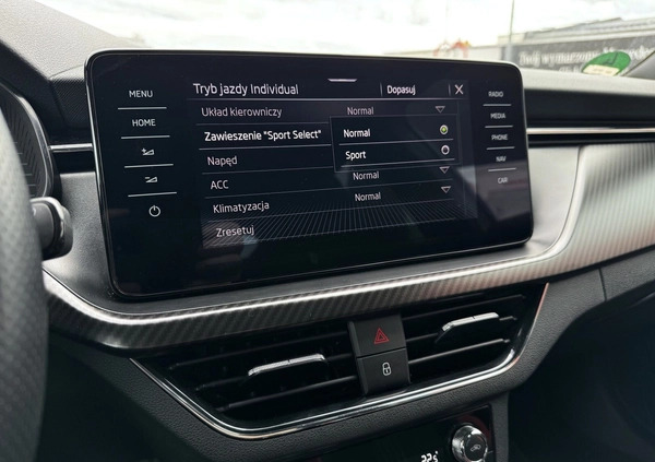 Skoda Kamiq cena 114900 przebieg: 43770, rok produkcji 2020 z Namysłów małe 497
